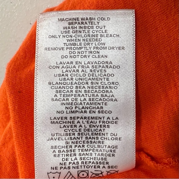 Youth Denver Broncos T-Shirt | Orange | Size Large - Picture 4 of 6